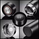 Smart LED Temperature Display Vacuum Insulated Water Bottle – Hot & Cold Stainless Steel Flask